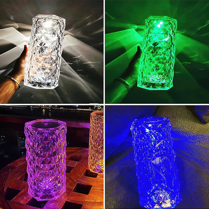 Lampe de Cristal transparente Led Decorative Light