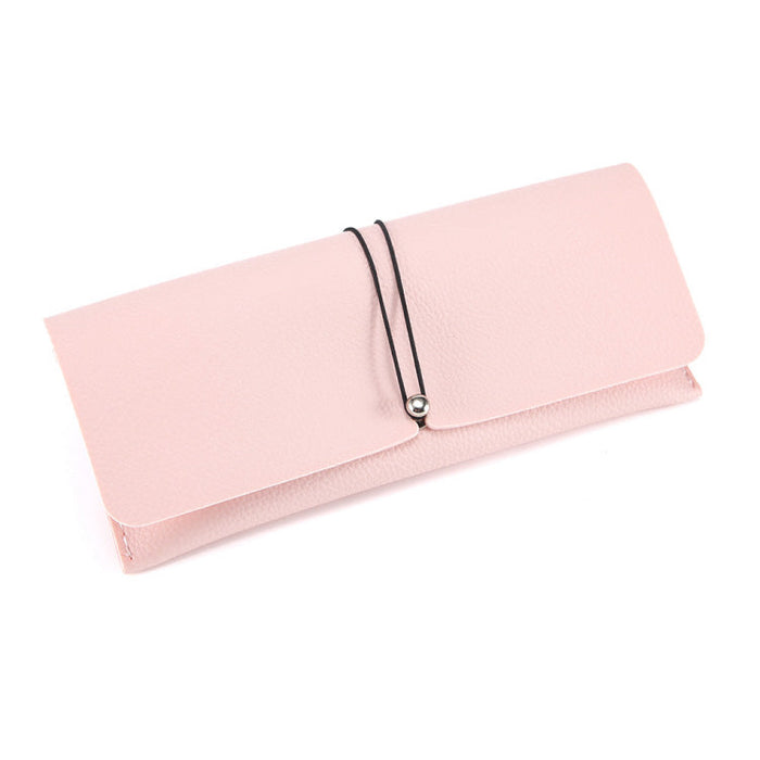 DF Tie Rope  Leather Glasses Case