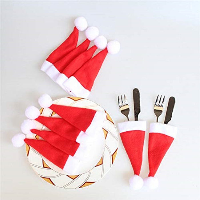 Christmas Ornament Mini Santa Hat 10PCS
