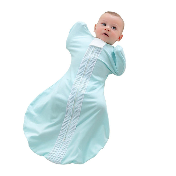 Zigjoy Baby Wearable Blanket with 2-Way Zipper 100% Cotton Wearable Blanket Baby Sleep Bag