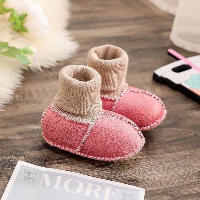 Fur Baby Shoes Toddler Cotton Shoes Suitable For 0-3 Year Old Babies Of Both Sexes To Wear In Autumn And Winter