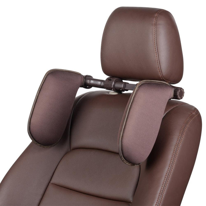 Car Side Headrest, Car Seat Headrest with Card Slot, 360° Adjustable U Shape Child Adult Car Sleeping Pillow(CAR45)
