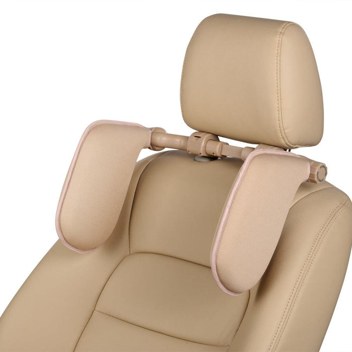 Car Side Headrest, Car Seat Headrest with Card Slot, 360° Adjustable U Shape Child Adult Car Sleeping Pillow(CAR45)