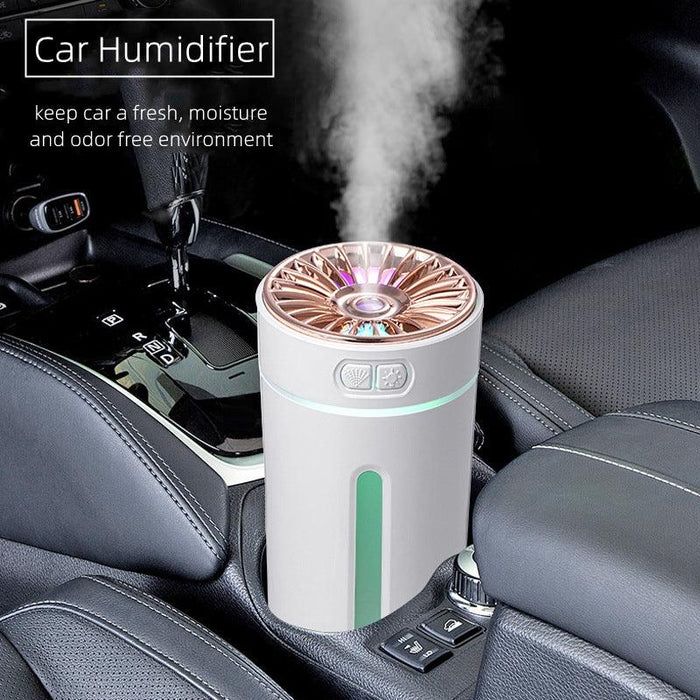 Car Diffuser Humidifier Aromatherapy USB Rechargeable Essential Oil Diffuser