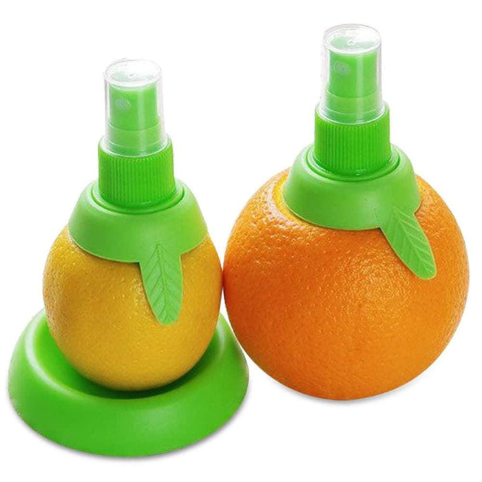 3Pcs Lemon Juice Sprayer Squeezer Green Citrus Sprayer Set