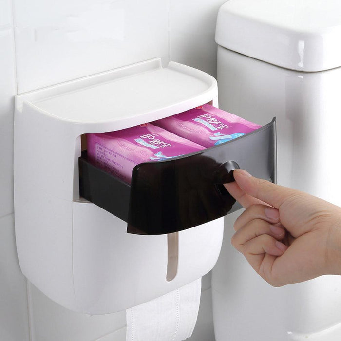 Waterproof Toilet Paper Holder for Bathroom