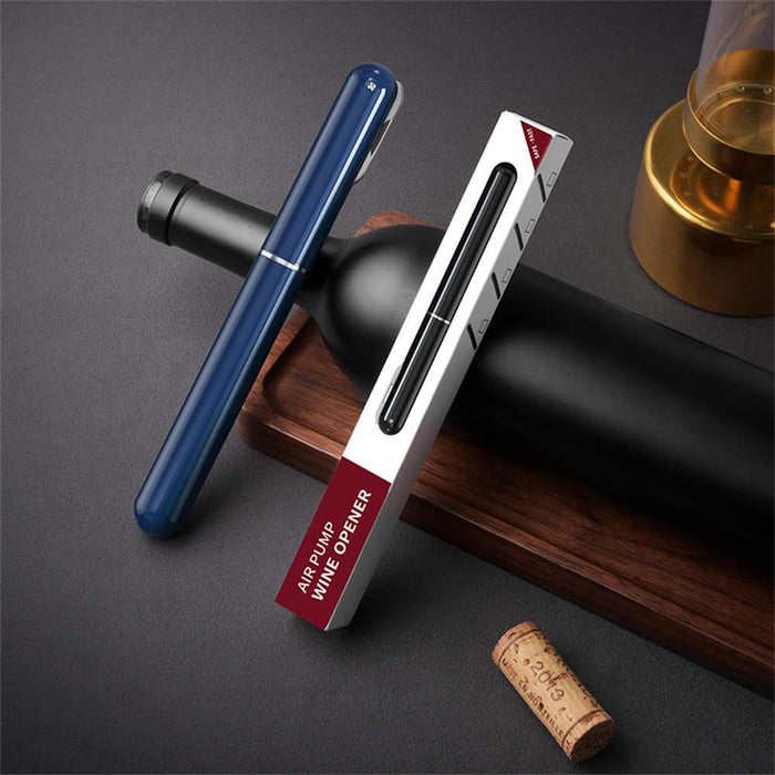 2-in-1 Air Pressure Wine Opener with Foil Cutter Wine Bottle Opener