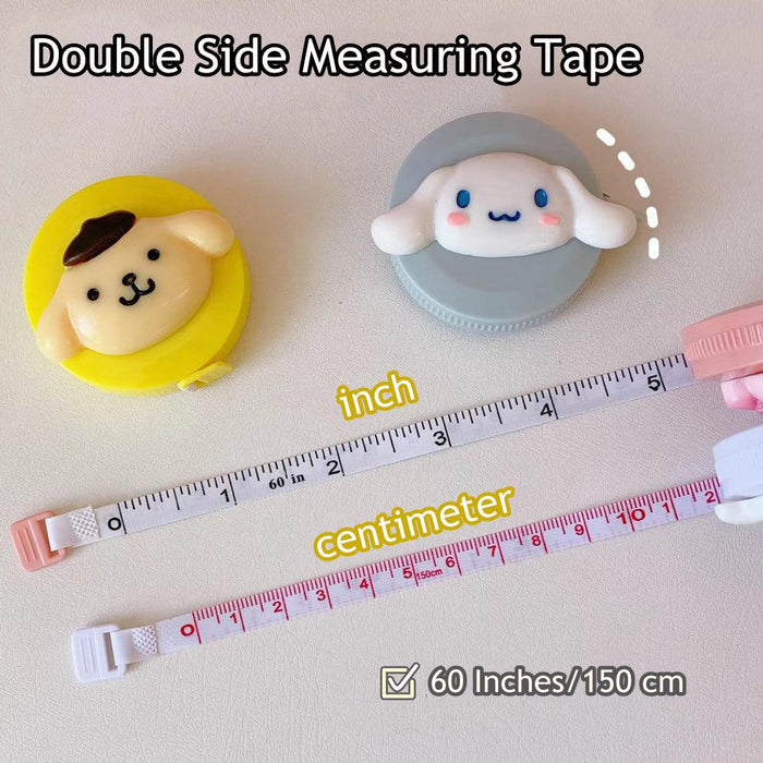 Cute Mini Measuring Tape Retractable, Measure Body Tailor Sewing Measuring Ruler, Craft Cloth Tape