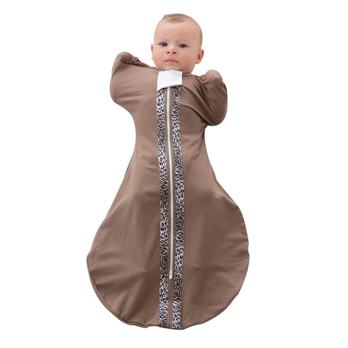 Zigjoy Baby Wearable Blanket with 2-Way Zipper 100% Cotton Wearable Blanket Baby Sleep Bag