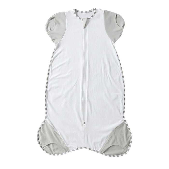 Zigjoy Baby Transition 2 in 1 Swaddle Newborn Sleepsack Wearable Blanket with 2-Way Zipper 100% Cotton