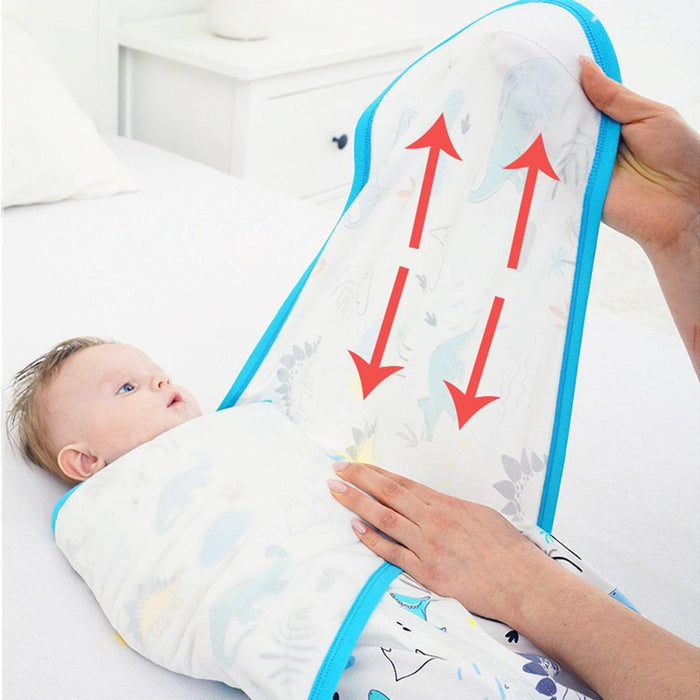 ZIGJOY Baby Swaddle Blanket Easy Adjustable Infant Swaddles Sleep Sack 100% Cotton Comfortable