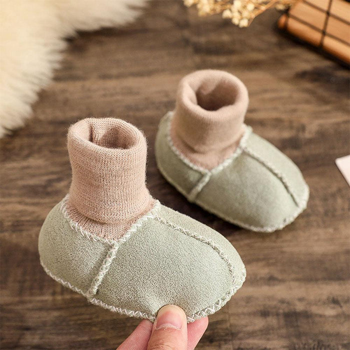 Fur Baby Shoes Toddler Cotton Shoes Suitable For 0-3 Year Old Babies Of Both Sexes To Wear In Autumn And Winter