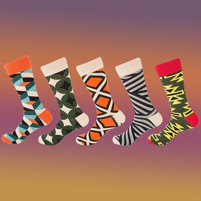 Tangram Series Socks