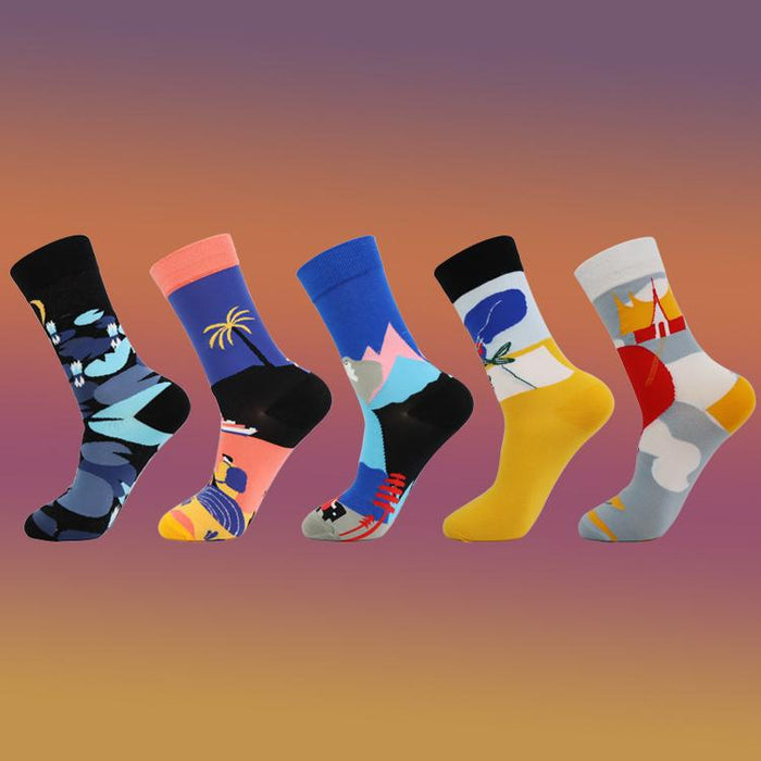 Travel Scroll Socks
