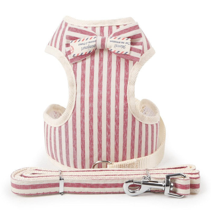Bowknot Cat Chest Strap