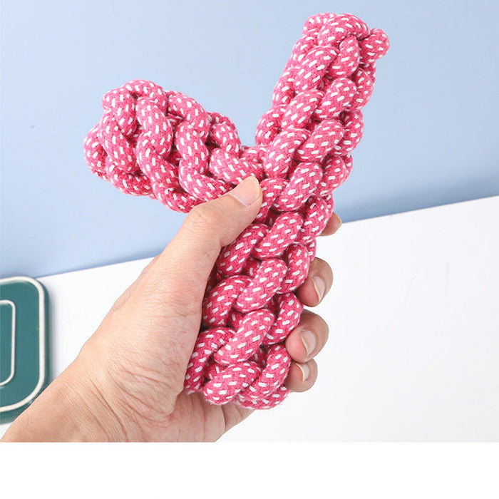 Cotton Rope Y-rope Woven Toy