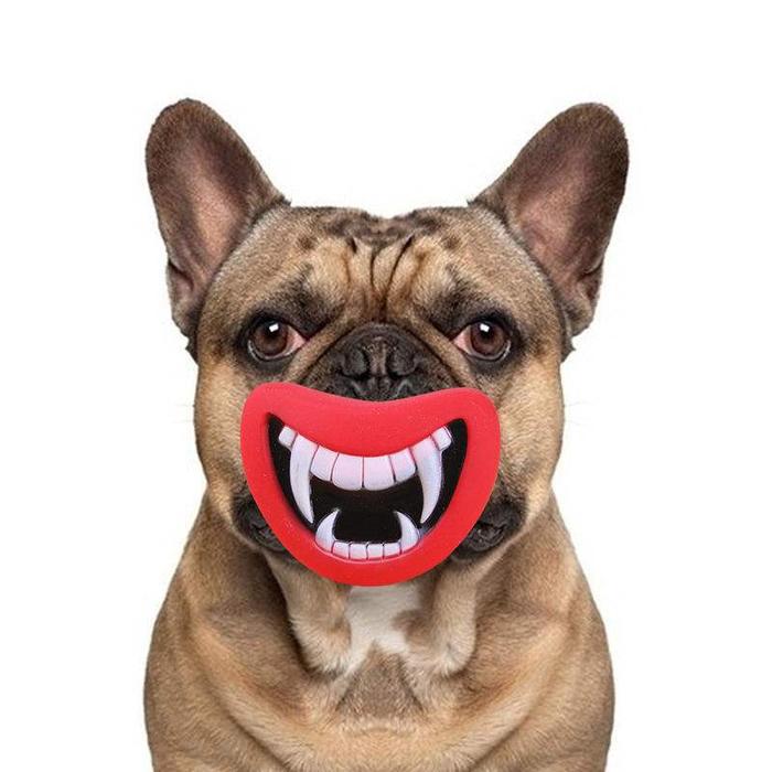 Halloween Dog Toy Devil's Lips