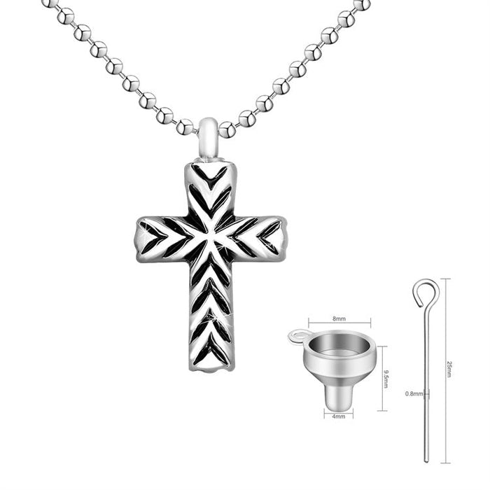 MLYJ  Exquisite Diamond Cross Pendant