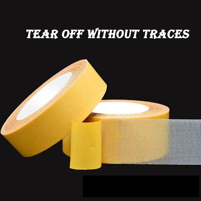 2 Packs Of High Adhesive Strength Mesh Double-sided Tape Strong AdhesiveTape, Double-sided Installation Tape For Carpet Sealing