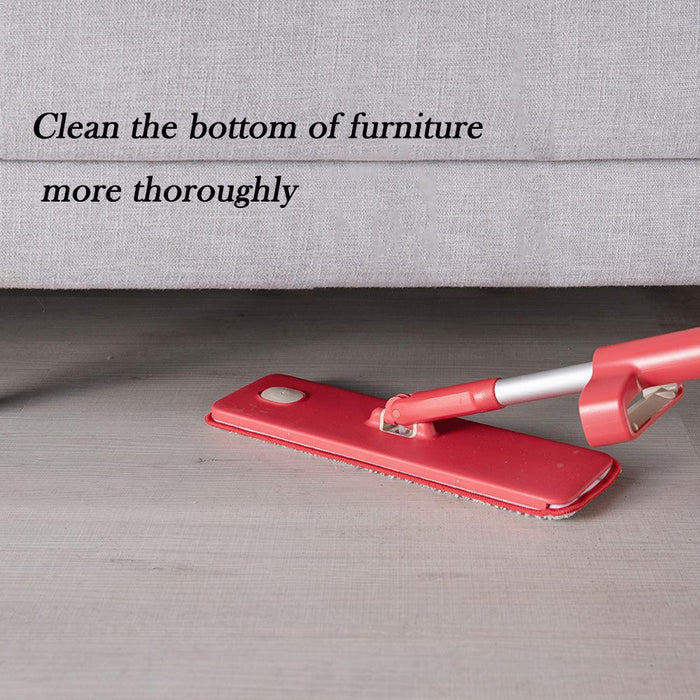 Microfiber Spray Mop For Floor Cleaning, Wet And Dry Wood Floor Mop, Optional Hand-free Flat Mop With Folding Bucket
