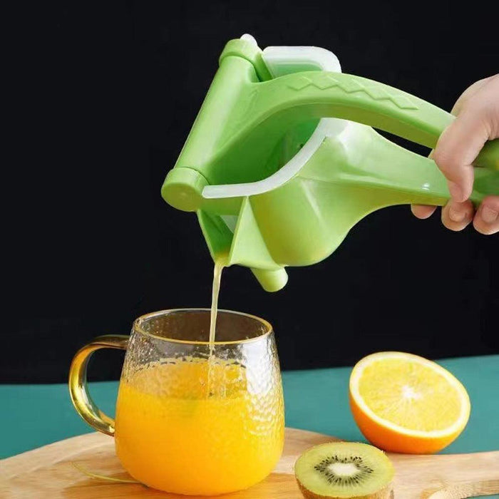 Manual Juicer Multifunctional Home Small Orange Juicer Plastic Manual Juicer for Healthy Juicing, Cocktails, Cooking - Quick Press, Easy Grip Design, Crush Grapefruit