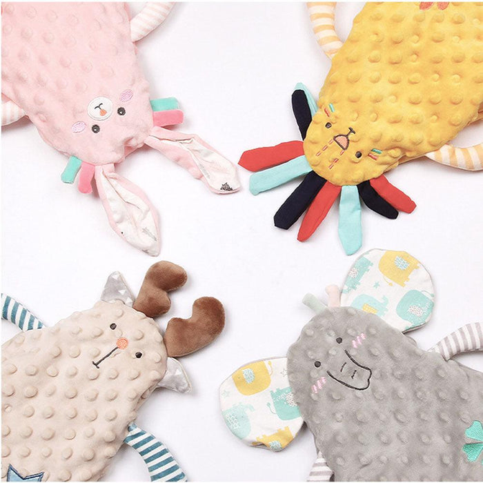 Baby Soothing Towel PP Cotton Filled 4 Shapes 0-3 Years Old Cute Doll Importable Sleeping Baby Soothing Toy