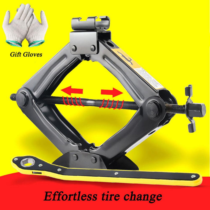 Car jack hand-cranked car with a special tool for tire changing SUV car on-board tool set(CAR88）