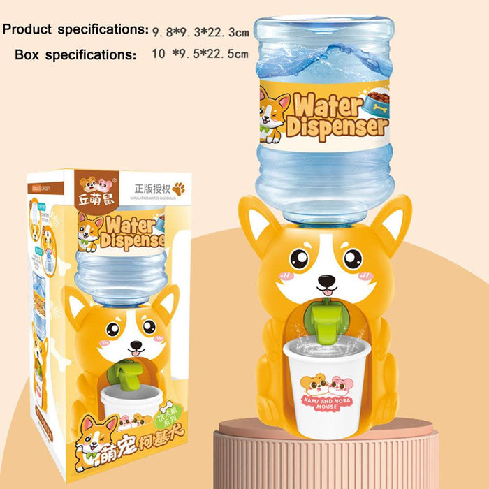 Mini Water Dispenser for Kids  Funny Water Toy for Kids Simulation Of Animal Play House Toys