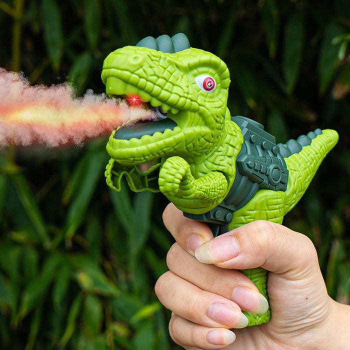 Dinosaur Spray Gun Family Alcohol Fogging Disinfector Summer Baby Water Play Plastic Beach Toys With Lights And Sound Simulation Dinosaur Spitting Fire