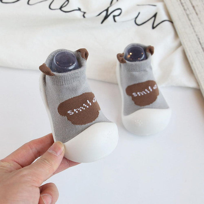 Baby Toddler Shoes with Socks Two Pairs Made of Cotton Suitable for Children Aged 1-4 years Spring and Autumn Available