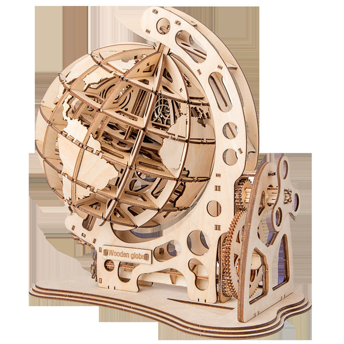 3D Wooden Globe Puzzle