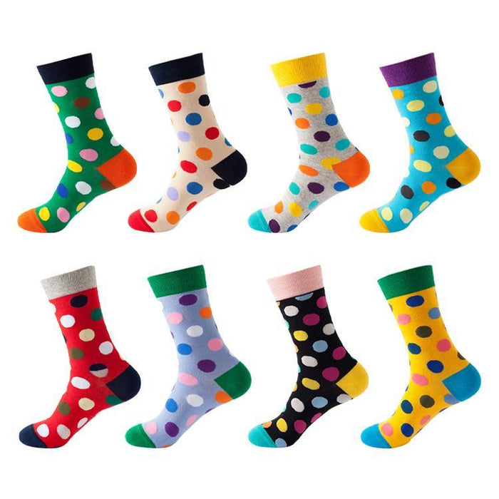 Rainbow Spots Socks