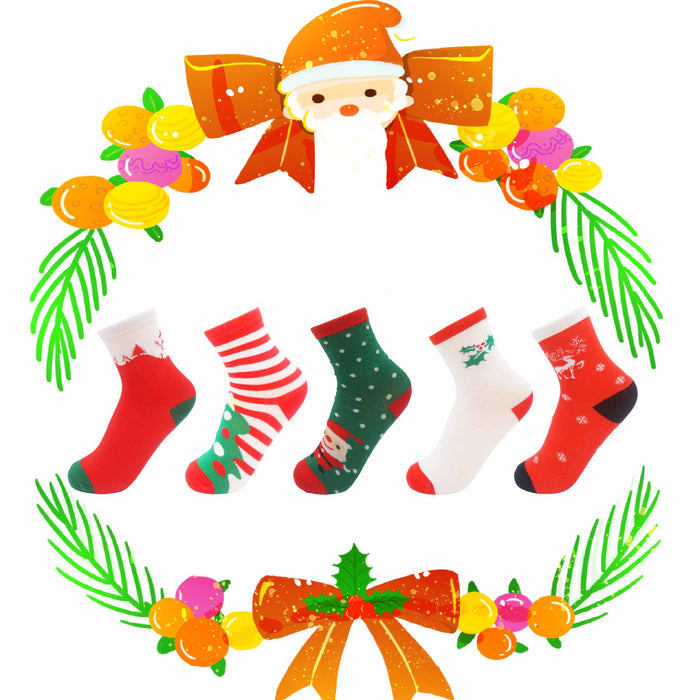 Santa Travels Children's Socks