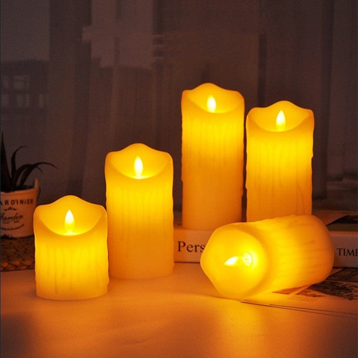Halloween Decorations Electronic Candle Lamp