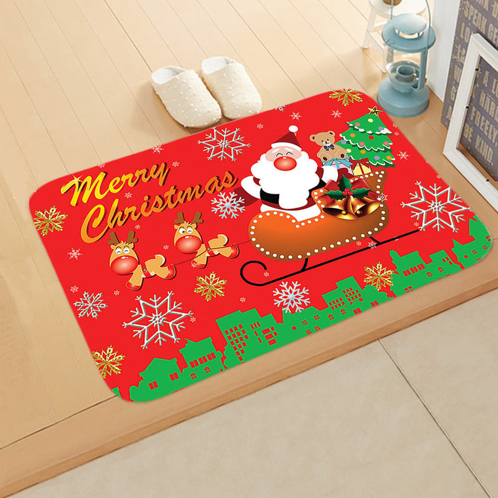 Christmas Home Mat, Bedroom Carpet