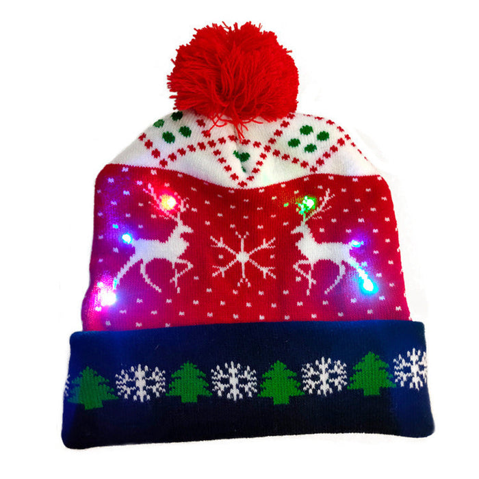 Christmas LED Knit Hat