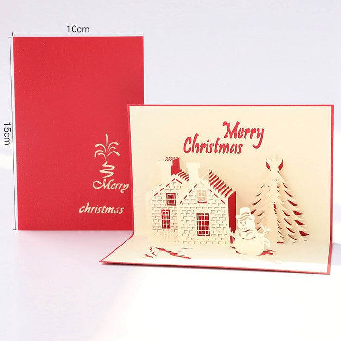 Three-dimensional Christmas Cards