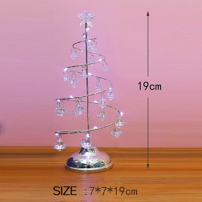 Luminous Crystal Christmas Tree
