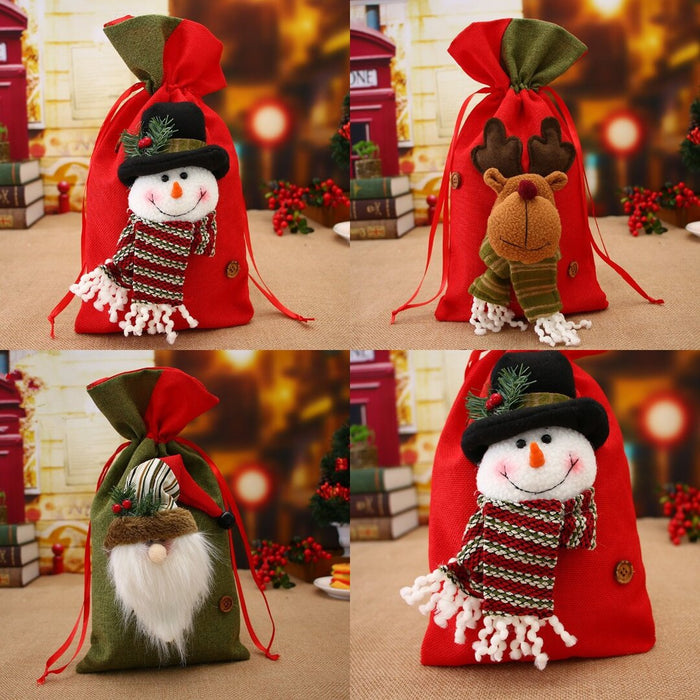 Christmas Gift Bags (8" L x 15" H)