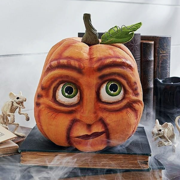 Pumpkin Head Yard Decoration
