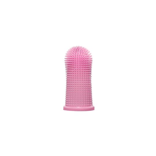 PET SILICONE FINGER TOOTHBRUSH