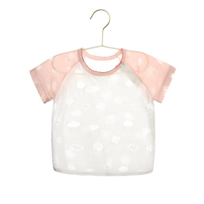 Light and Breathable Baby Short Sleeve T-Shirt in Summer