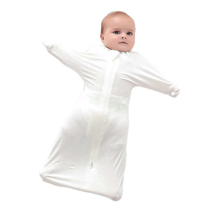 ZIGJOY Baby Wearable Blanket with 2-Way Zipper, 95% Bamboo Fiber Soft and Skin-Friendly Sleep Bag